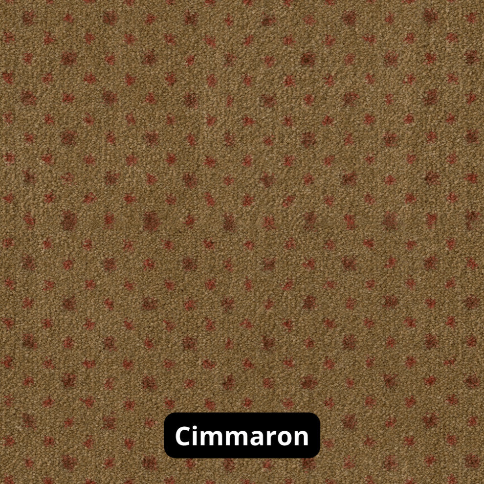 Dot Design 3/8" Thick Indoor Area Rug Carpet, Cimmaron, 8x10