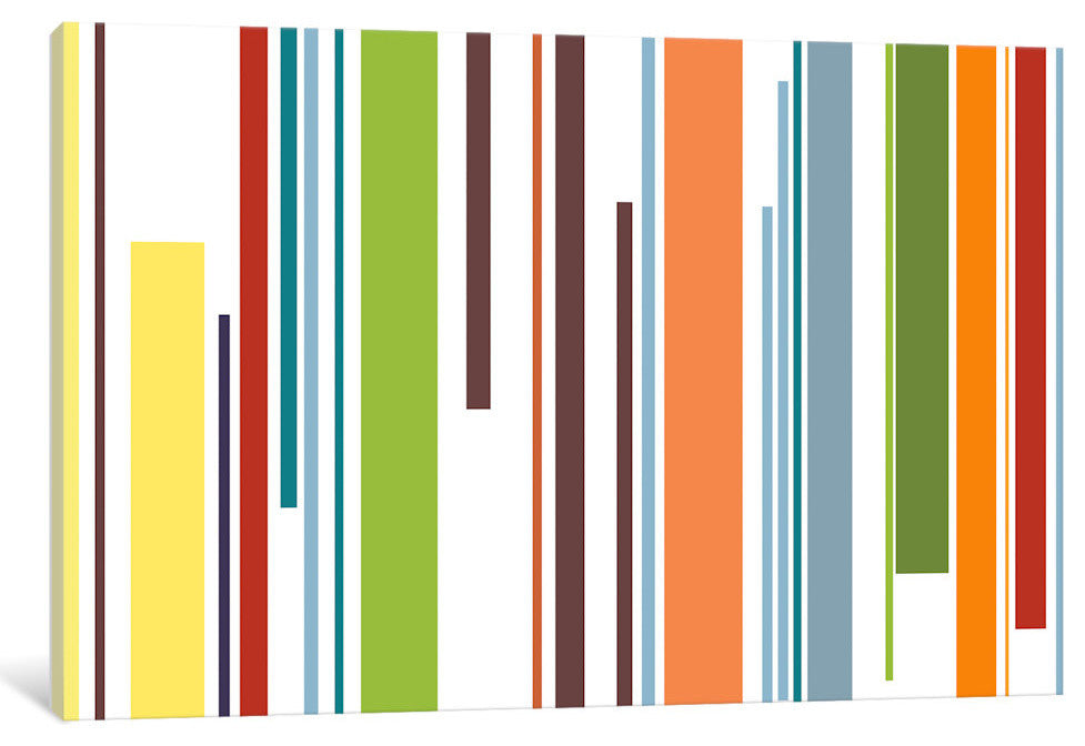 "Pastel Piano Keys" by iCanvas, 40x26x1.5"