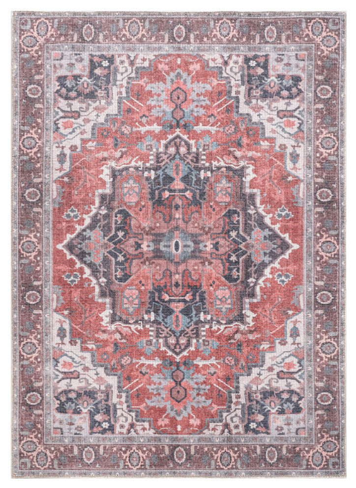 Vera Collection Multi 10' x 13' Rectangle Residential Indoor Area Rug
