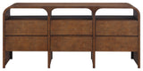 Giada Solid Wood And Veneer Dresser, Brown, Dresser