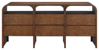 Giada Solid Wood And Veneer Dresser, Brown, Dresser