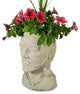 Saint Francis of Assisi Cast Stone Sculpture and Head Planter