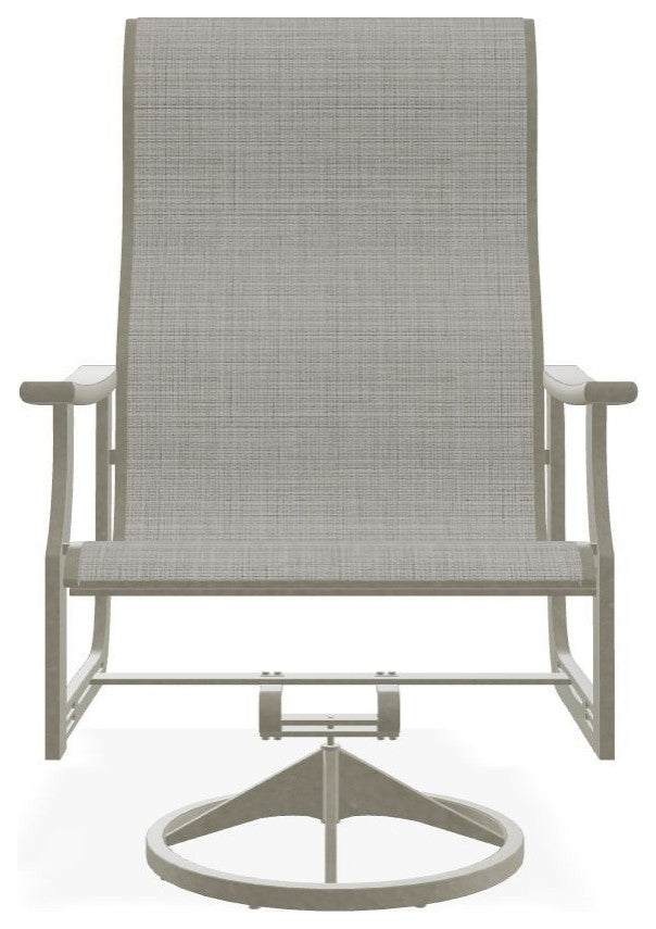 St. Catherine Sling Outdoor Supreme Swivel Rocker, Deacon/Storm