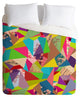 Deny Designs Bianca Green Colorful Thoughts Duvet Cover - Lightweight