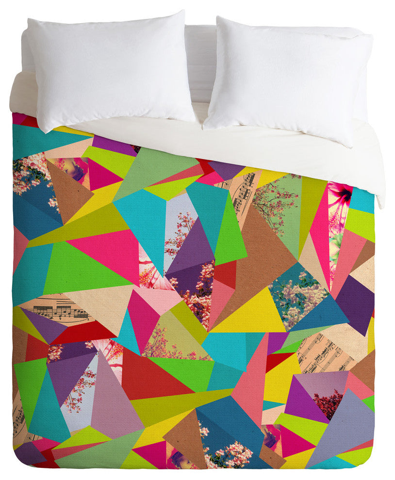 Deny Designs Bianca Green Colorful Thoughts Duvet Cover - Lightweight