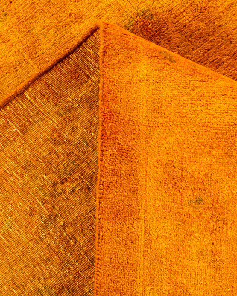 Fine Vibrance, One-of-a-Kind Handmade Area Rug Yellow, 15'9"x12'3"