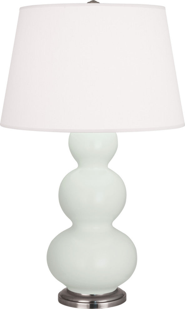 Robert Abbey RA-MCL42 1-Light Table Lamp, Triple Gourd