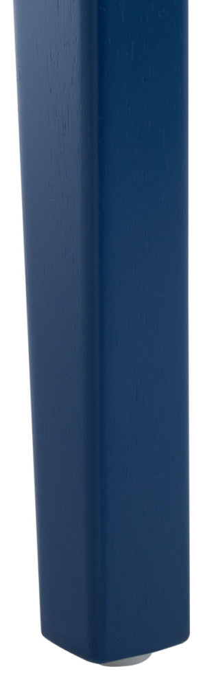 Safavieh Edan Dining Chair, Navy/White