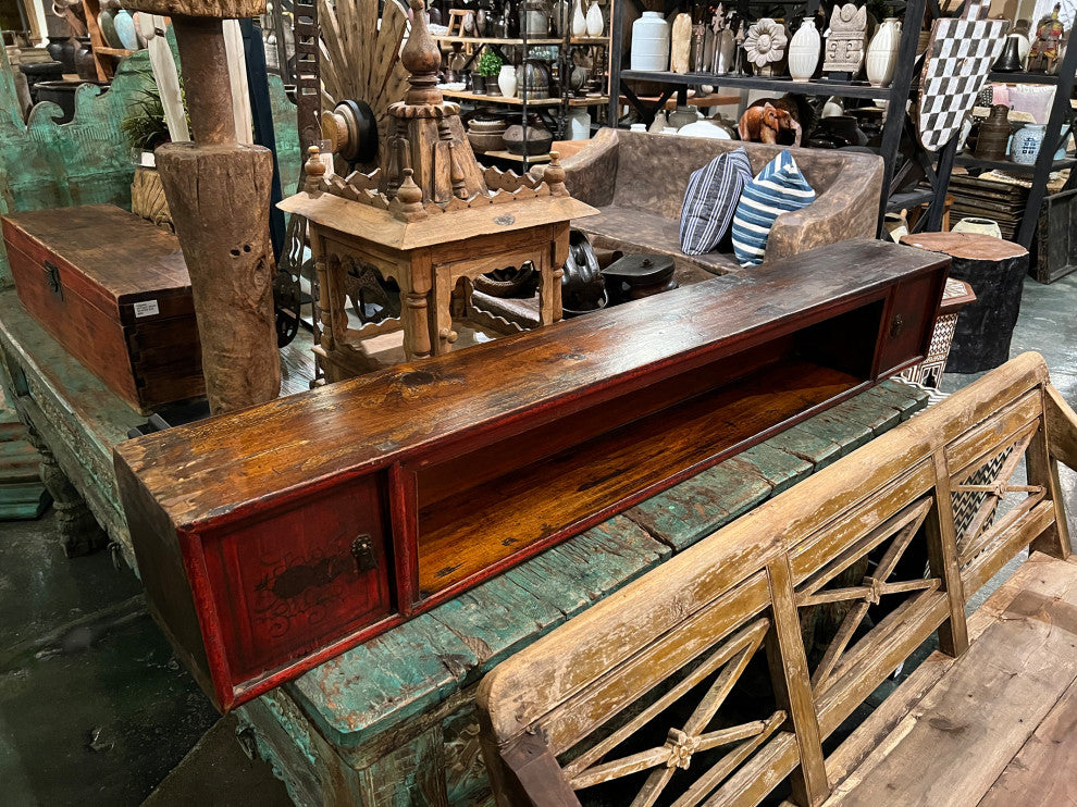 Consigned Narrow Chinese Shelf