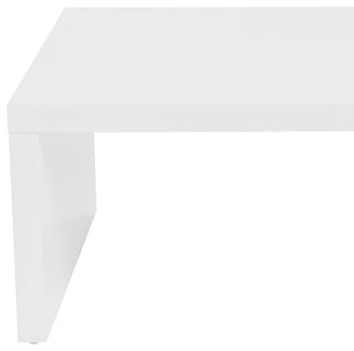 47" White Coffee Table