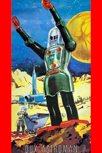 Dux Astroman - Canvas Poster 20" x 30"