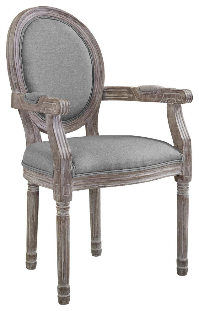 Emanate Dining Armchair Upholstered Fabric Set of 4