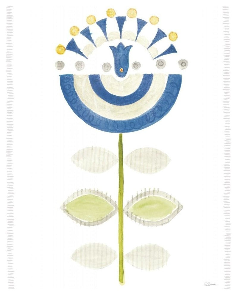 "Hygge Flowers III" Digital Paper Print by Sue Schlabach, 30"x37"