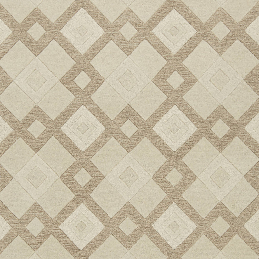 KAS Eternity 1055 Ivory Vista Area Rug, 4'x6'