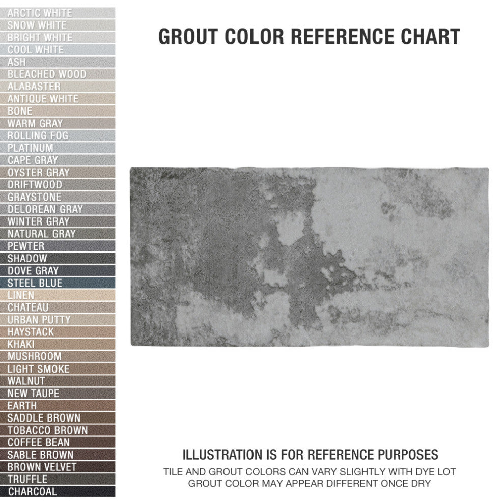 Biarritz Ceramic Wall Tile, Grey