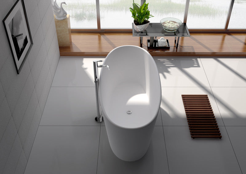 Legion Furniture William Matte Tub, White