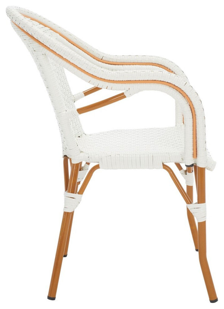 Safavieh Outdoor California Armchair, White