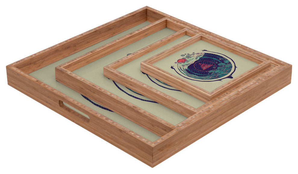 Deny Designs Hector Mansilla Water Square Tray