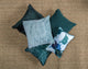 Doolin Jacquard 22" Throw Pillow, Gray by Kosas Home, Sage Green