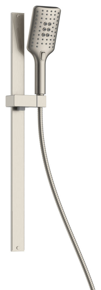 Resort Combo Shower System, 2.5 GPM, Brushed Nickel