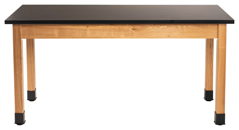NPS Wood Science Lab Table, 24 x 60 x 30, Chemical Resistant Top
