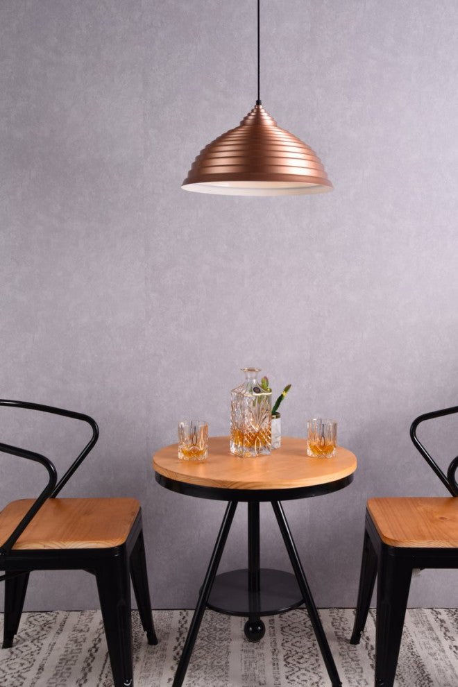 Courtney 1-Light Honey Gold Pendant