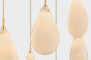 Hudson Valley Lighting Ironwood Chandelier, Aged Brass