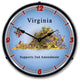 N20031069 Virginia Supports the 2nd Amendment Clock