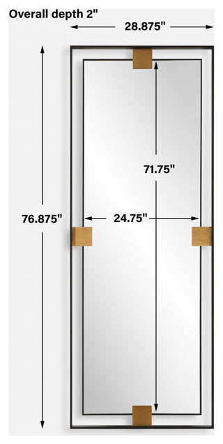 Uttermost Cornerstone Oversized Mirror