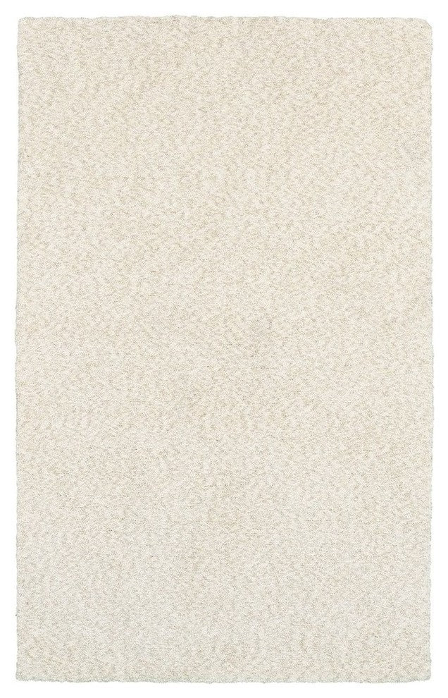 Oriental Weavers Heavenly Collection Ivory Solid Indoor Area Rug 10'X13'
