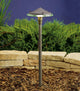 Textured Architectural Bronze Clear Lens Path and Spread 1-Light 12V