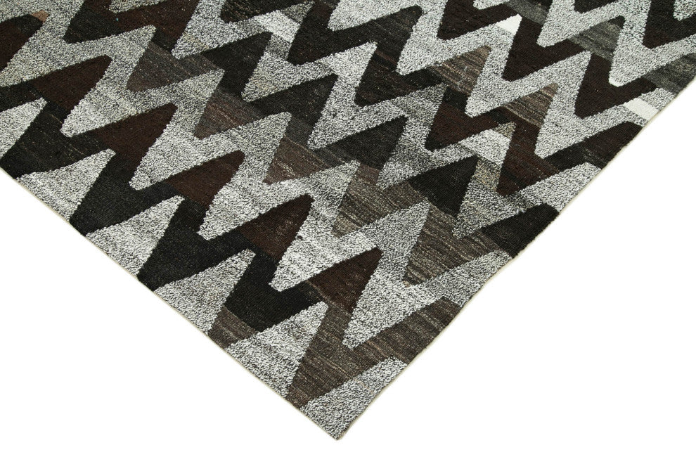 Rug N Carpet - Handwoven Turkish 7' 7'' x 10' 0'' Flatweave Wool Kilim Rug