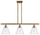Innovations 516-3I-BB-GBC-84-LED 3 Light Island Light, Brushed Brass