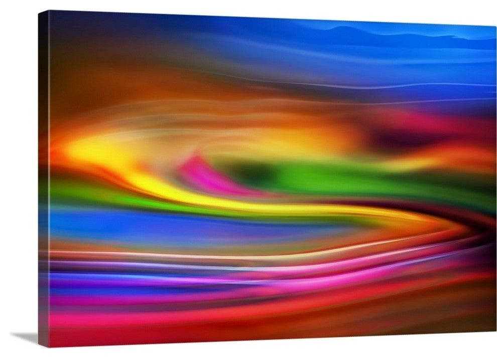 "The Long Road to the Sea" Wrapped Canvas Art Print, 24"x16"x1.5"