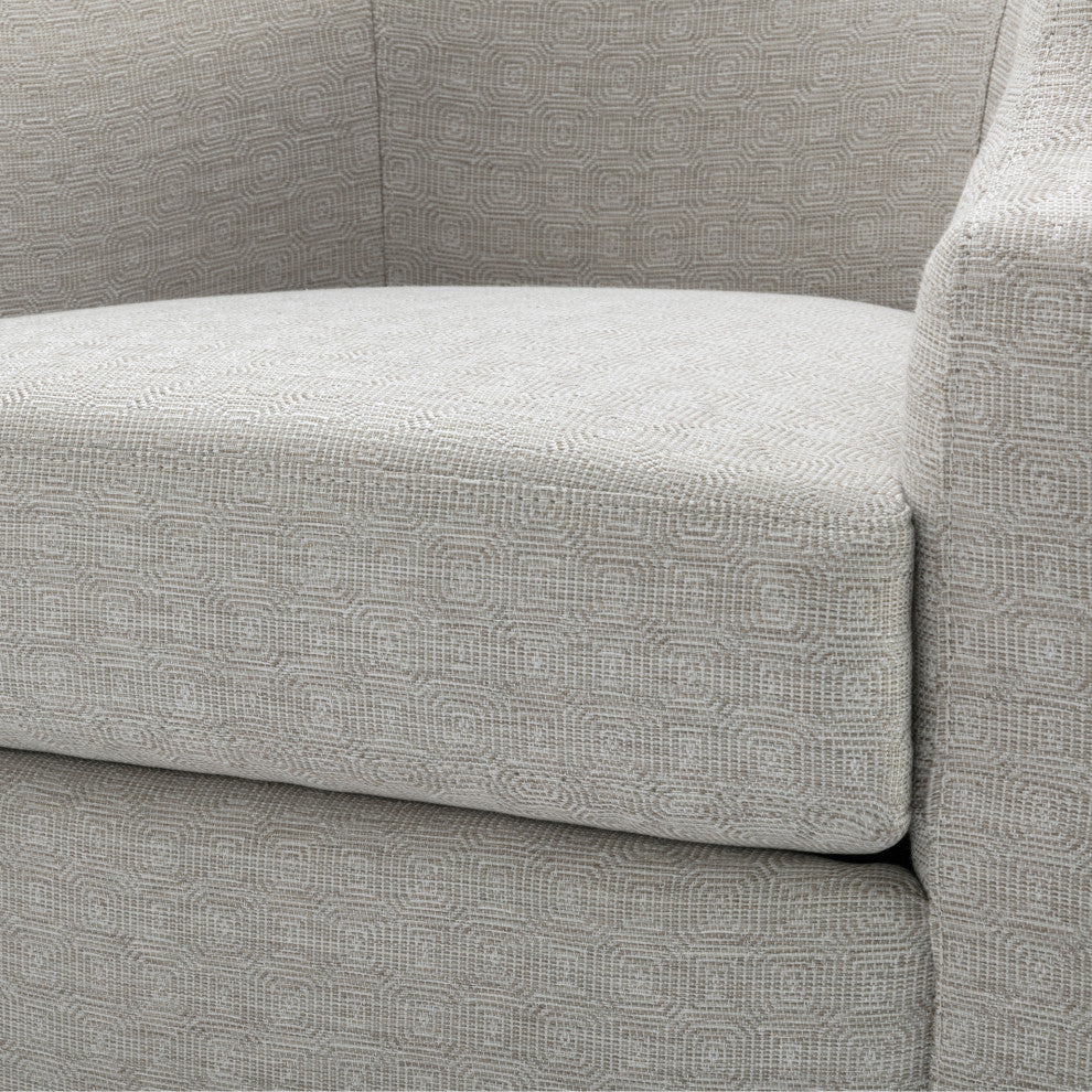 Infinity Swivel Barrel Chair, Sand