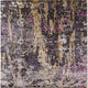 Ahgly Company Indoor Square Mid-Century Modern Area Rugs, 7' Square