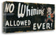 "No Whining Allowed" By Pela Studio, Giclee Print on Gallery Wrap Canvas