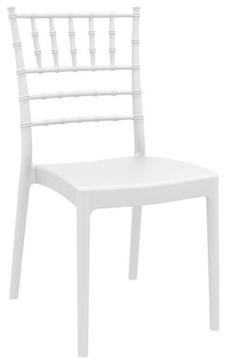 Compamia Josephine Patio Dining Chair in White