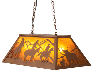33 Long Rustlers Oblong Pendant