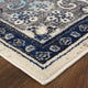 Weave & Wander Bellini Rug, Blue/Gray/Rust, 9ft-2in x 12ft-4in