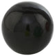 Bola Sphere, Antique Moss, 3", Black