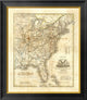 "Map of The United States, 1845"  by John Warner Barber, 23x26"