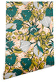 Deny Designs Marta Barragan Camarasa Tropical Bloom Wallpaper, Green, 2'x10'