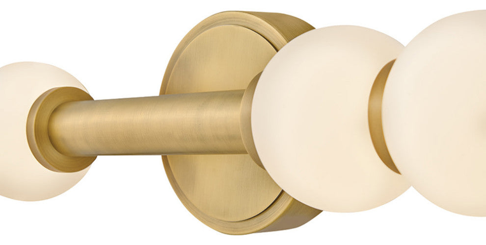 Hinkley Trigo Large Led Sconce, Lacquered Brass