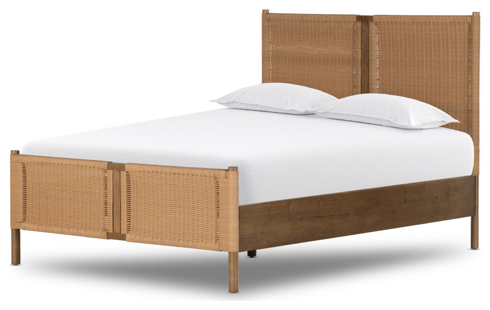 Liza Bed-Toasted Sungkai-Queen