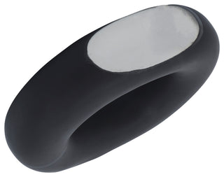 Ceramic 5" Donut Vase, Black