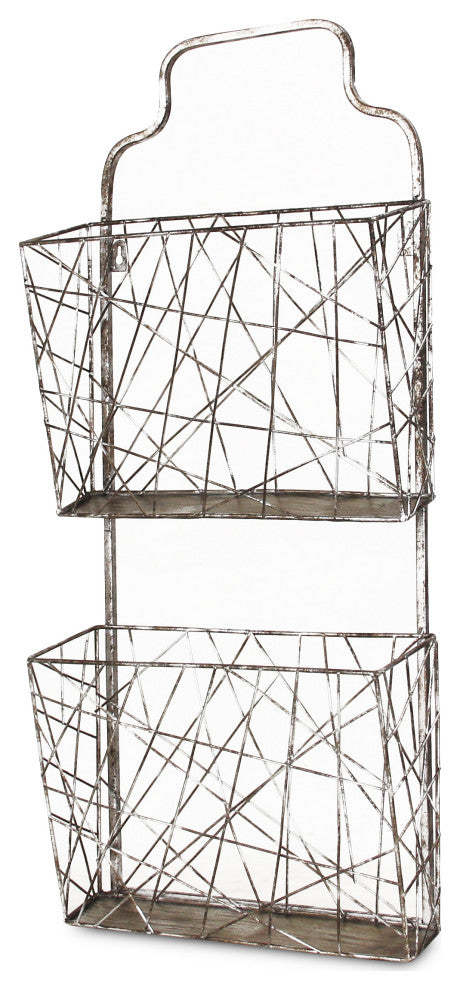 Wall Hanging Metal Organizer