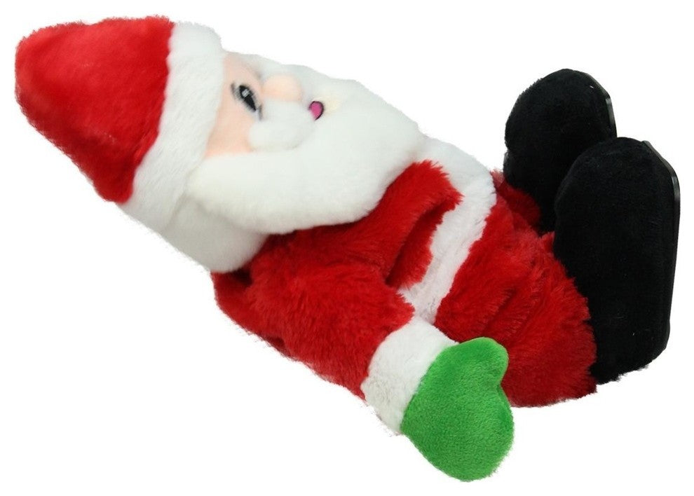 12" Animated Tickle 'n Laugh Santa Claus Plush Christmas Figure
