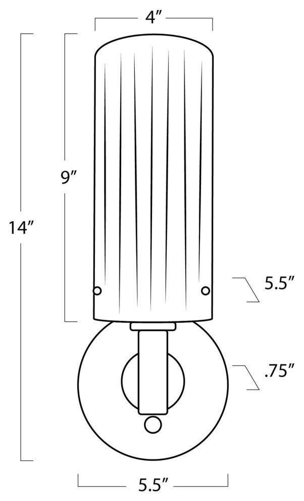Regina Andrew Dixie Sconce, Brass