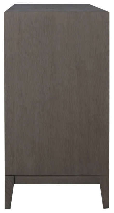 Sonder Living Hampstead Rattan Sideboard 4 Door | Smoked Oak